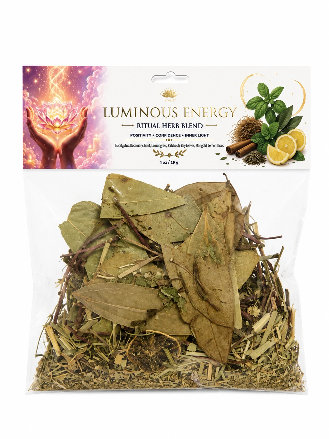 Luminous Energy Ritual Herb Blend 1oz.