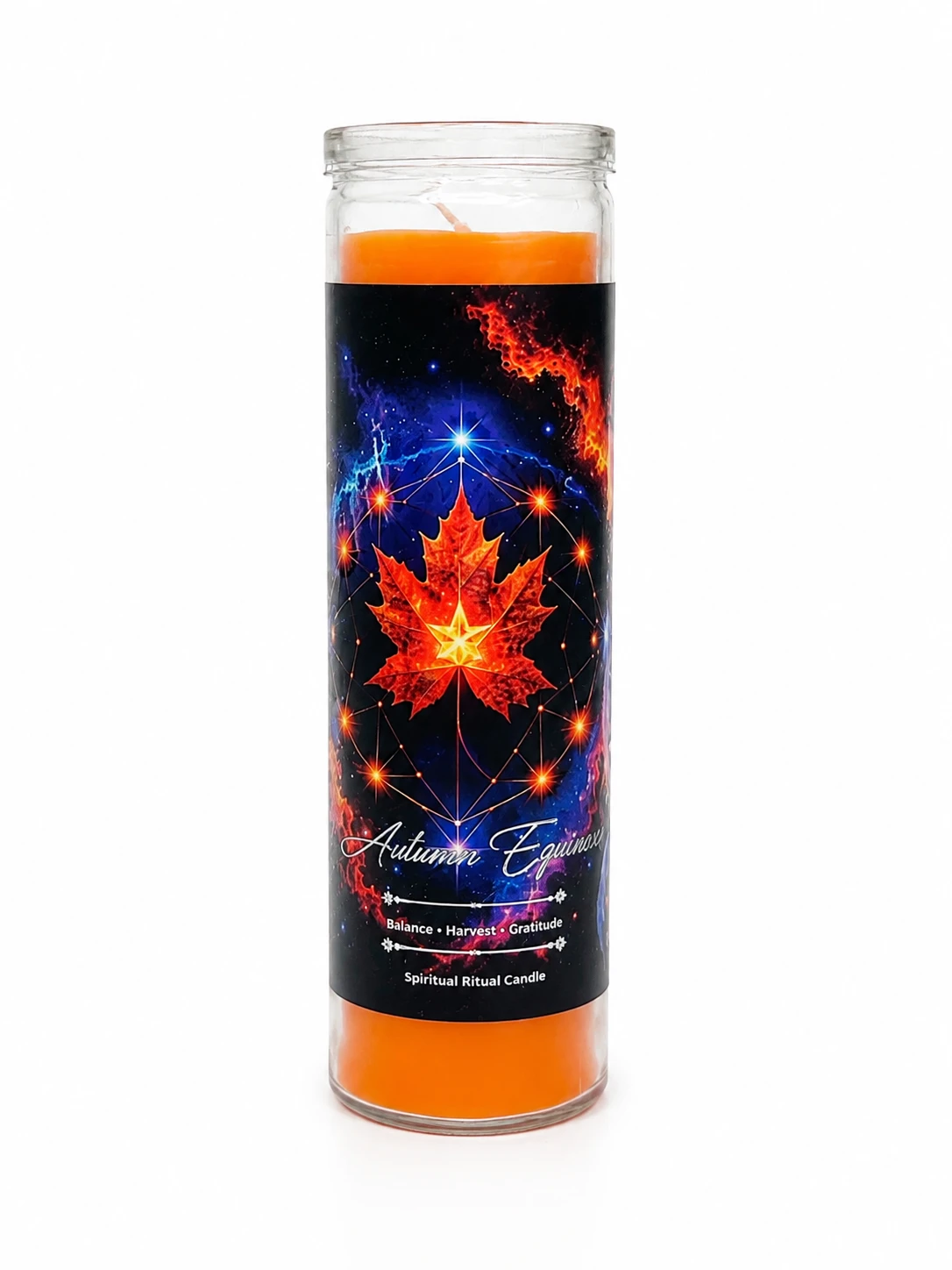 Autumn Equinox Scented Spiritual Ritual Jar Candle