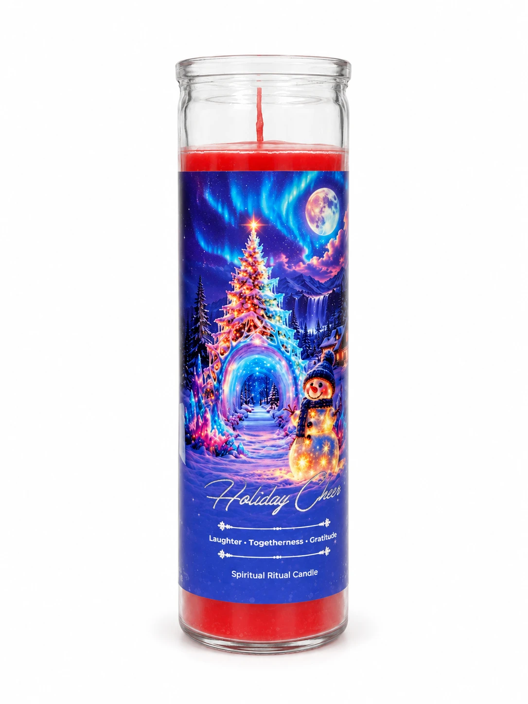 Holiday Cheer Spiritual Ritual Jar Candle