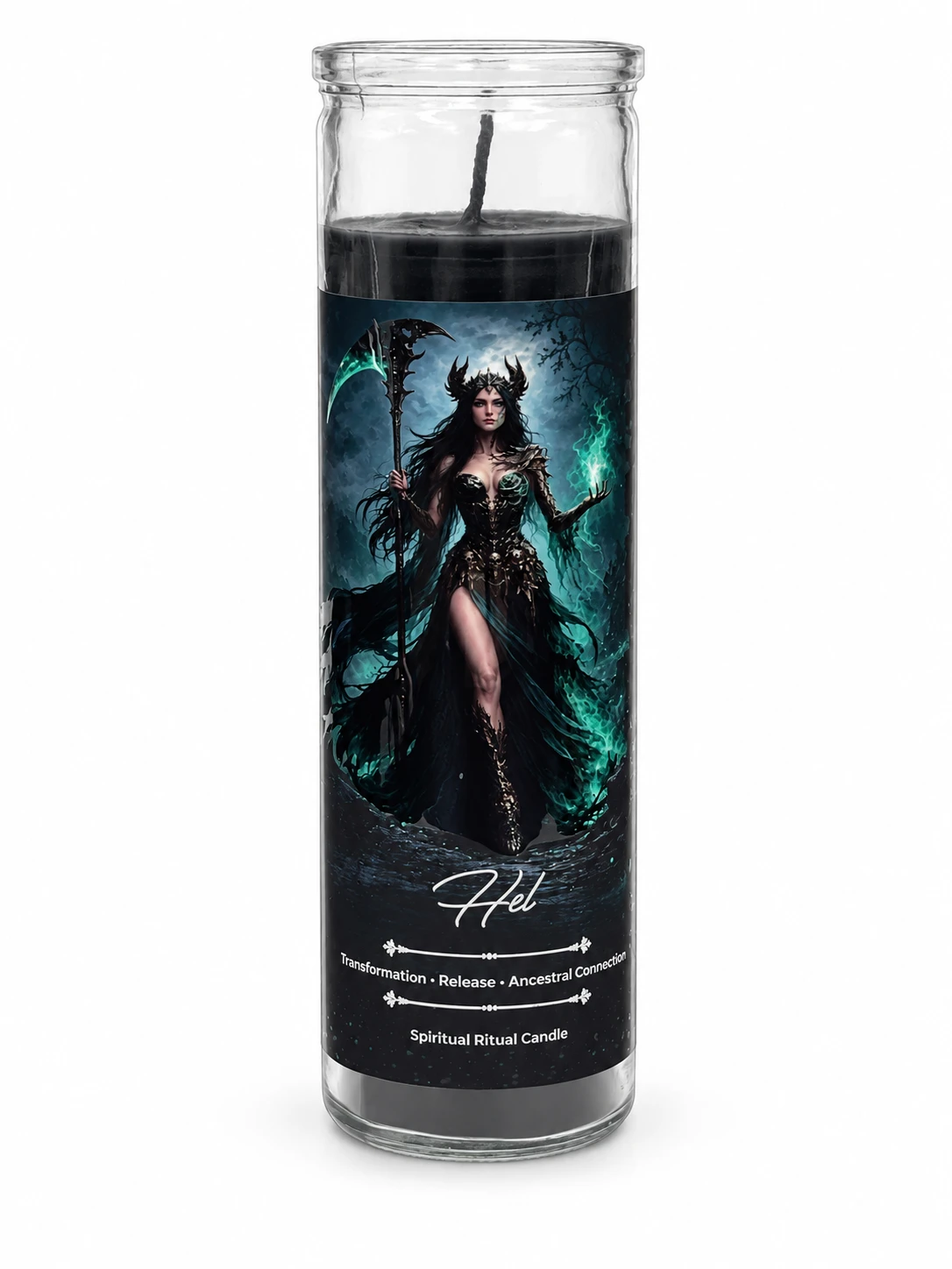 Hel Spiritual Ritual Jar Candle