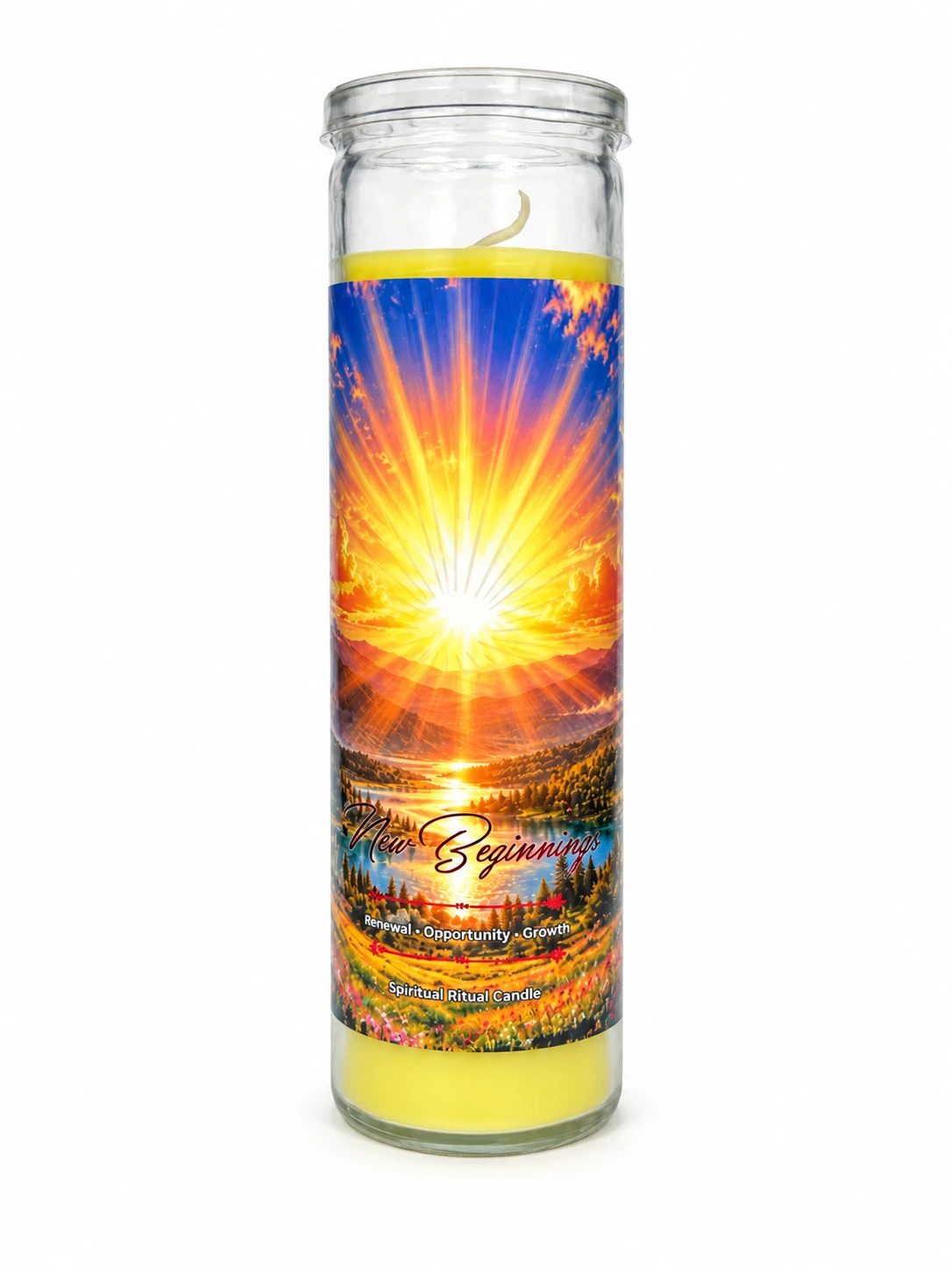 New Beginnings Spiritual Ritual Jar Candle