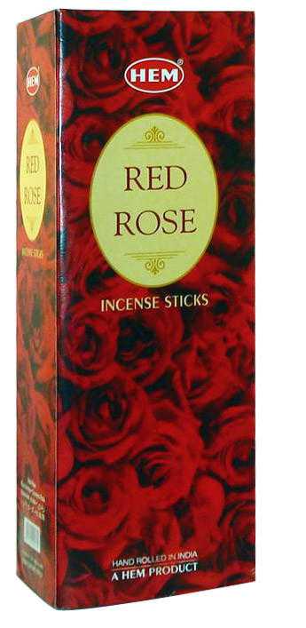 Hem Red Rose Hem Incense Sticks VD Importers Inc.
