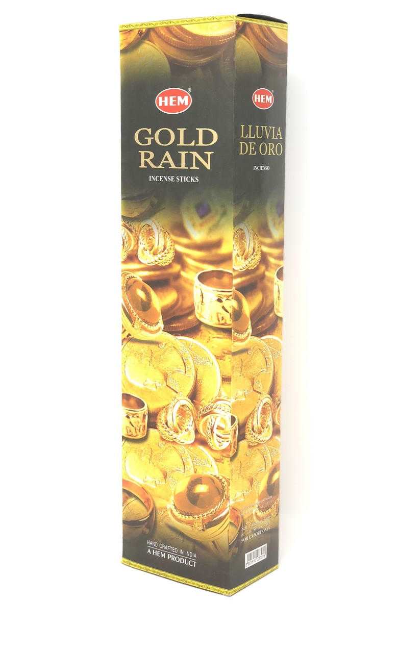 Hem Jumbo Gold Rain Hem Incense Sticks VD Importers Inc.