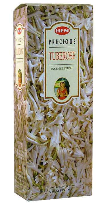 Hem Precious Tuberose Hem Incense Sticks VD Importers Inc.
