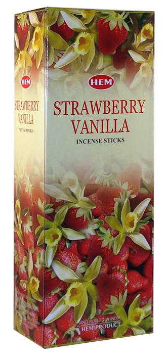Hem Vanilla Strawberry Hem Incense Sticks VD Importers Inc.