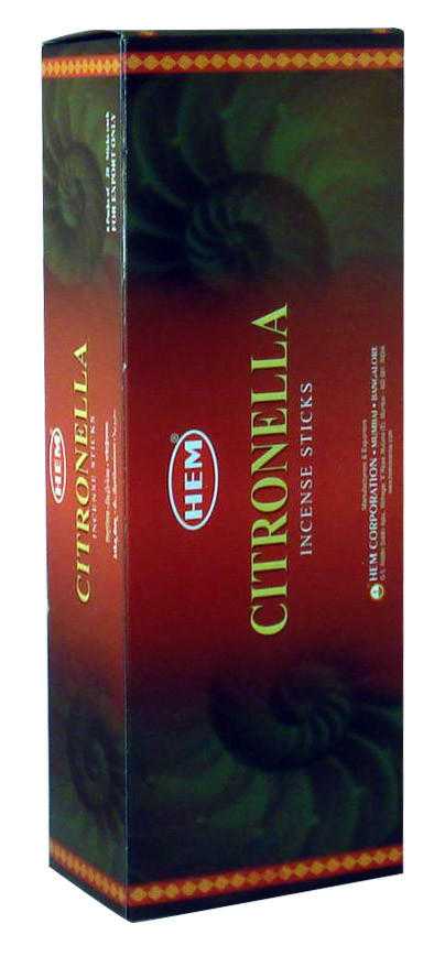 Hem Citronella Hem 20 Sticks Hexa Pack VD Importers Inc.