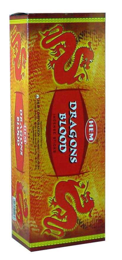 Hem Dragons Blood Hem 20 Sticks Hexa Pack VD Importers Inc.