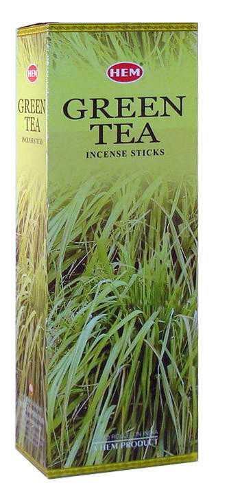 Hem Green Tea Hem 20 Sticks Hexa Pack VD Importers Inc.