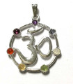 Om 7 Chakra pendant