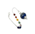 Lapis Lazuli Chakra chain Ball Pendulum