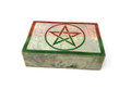 Stone Storage Box Dual Color Pentacle 6"x4"