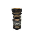 Wooden Charcoal/Cone Burner Round Elephant