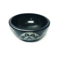 Soapstone Scrying & Smudge Bowl 7 Chakra