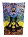 Indian Cotton Tapestry 7 Chakra (60"x90")