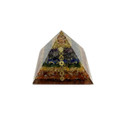 #22 Orgone Energy Pyramid 7 Chakra (approx. 90mm)