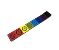 Wood Ash Catcher (set of 12) 7 chakra stickers