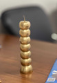 7 Knob wishing Candle (Gold)