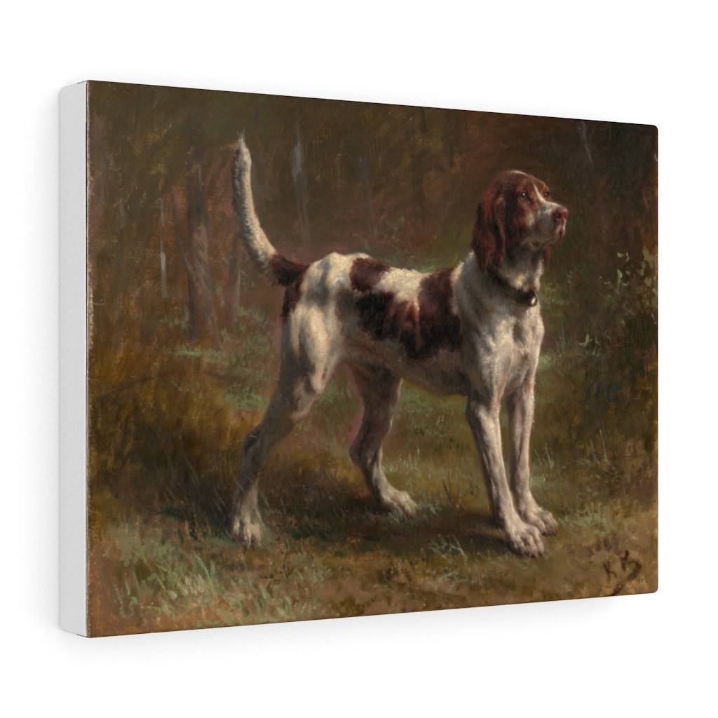 A Limier Briquet Hound, ca. 1856, Rosa Bonheur, French - Stretched