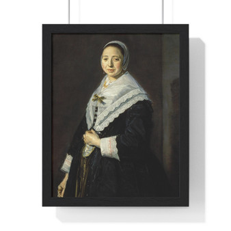  Portrait of a Woman  -  Premium Framed Vertical Poster,Frans Hals, Portrait of a Woman  ,  Premium Framed Vertical Poster,Frans Hals, Portrait of a Woman  -  Premium Framed Vertical Poster,Frans Hals
