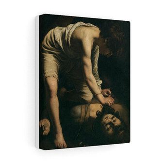 David and Goliath by Caravaggi   -  Stretched Canvas,David and Goliath by Caravaggi   ,  Stretched Canvas