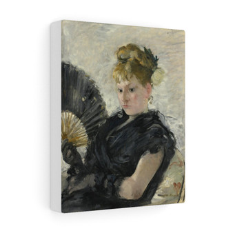 Berthe Morisot, Femme à l’éventail   ,  Stretched Canvas,Berthe Morisot, Femme à l’éventail   -  Stretched Canvas,Berthe Morisot, Femme à l’éventail   -  Stretched Canvas
