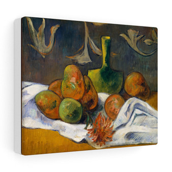 Still Life Style of Paul Gauguin French, Stretched Canvas,Still Life Style of Paul Gauguin French- Stretched Canvas