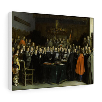 The Ratification of the Treaty of Münster, Gerard ter Borch (II)  -  Stretched Canvas,The Ratification of the Treaty of Münster, Gerard ter Borch (II)  -  Stretched Canvas,The Ratification of the Treaty of Münster, Gerard ter Borch (II)  ,  Stretched Canvas