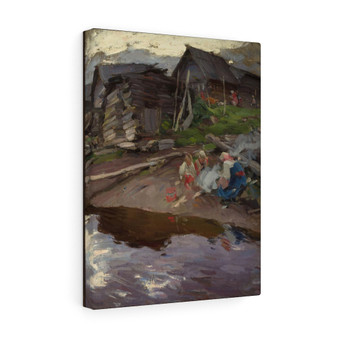 Abram J. Archipow, In the evening  ,  Stretched Canvas,Abram J. Archipow, In the evening  -  Stretched Canvas,Abram J. Archipow, In the evening  -  Stretched Canvas