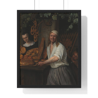  Catharina Keizerswaard, Jan Havicksz. Steen  -  Premium Framed Vertical Poster,The Baker Arent Oostwaard and his Wife, Catharina Keizerswaard, Jan Havicksz. Steen  ,  Premium Framed Vertical Poster,The Baker Arent Oostwaard and his Wife, Catharina Keizerswaard, Jan Havicksz. Steen  -  Premium Framed Vertical Poster,The Baker Arent Oostwaard and his Wife