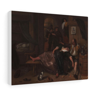   Stretched Canvas,The Drunken Couple, Jan Havicksz. Steen  -  Stretched Canvas,The Drunken Couple, Jan Havicksz. Steen  -  Stretched Canvas,The Drunken Couple, Jan Havicksz. Steen  