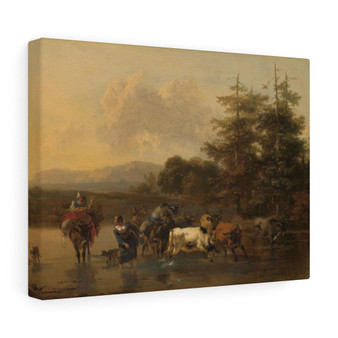   Stretched Canvas,The Cattle Herd, Nicolaes Pietersz Berchem  -  Stretched Canvas,The Cattle Herd, Nicolaes Pietersz Berchem  -  Stretched Canvas,The Cattle Herd, Nicolaes Pietersz Berchem  