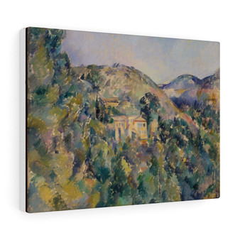 View of the Domaine Saint,Joseph, Paul Cézanne French  ,  Stretched Canvas,View of the Domaine Saint-Joseph, Paul Cézanne French  -  Stretched Canvas,View of the Domaine Saint-Joseph, Paul Cézanne French  -  Stretched Canvas