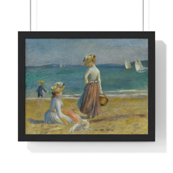   Auguste Renoir   -   Premium Framed Horizontal Poster,Figures on the Beach,  Auguste Renoir   ,   Premium Framed Horizontal Poster,Figures on the Beach,  Auguste Renoir   -   Premium Framed Horizontal Poster,Figures on the Beach