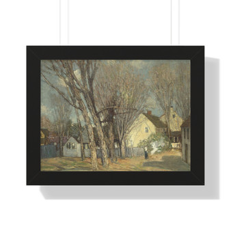   Framed Horizontal Poster,Julian Alden Weir, Windham Village  -  Framed Horizontal Poster,Julian Alden Weir, Windham Village  -  Framed Horizontal Poster,Julian Alden Weir, Windham Village  