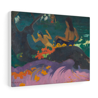 Paul Gauguin - Fatata te Miti (By the Sea)- 1892- Stretched Canvas,Paul Gauguin , Fatata te Miti (By the Sea), 1892, Stretched Canvas