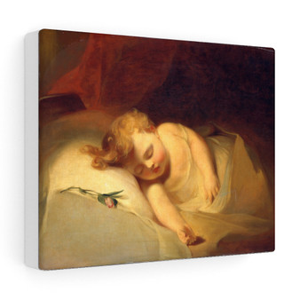  Stretched Canvas,Child Asleep (The Rosebud), 1841, Thomas Sully, American- Stretched Canvas,Child Asleep (The Rosebud), 1841, Thomas Sully, American- Stretched Canvas,Child Asleep (The Rosebud), 1841, Thomas Sully, American