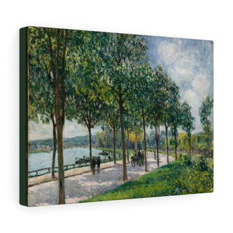 Allee of Chestnut Trees, 1878, Alfred Sisley, British , Stretched Canvas,Allee of Chestnut Trees, 1878, Alfred Sisley, British - Stretched Canvas,Allee of Chestnut Trees, 1878, Alfred Sisley, British - Stretched Canvas
