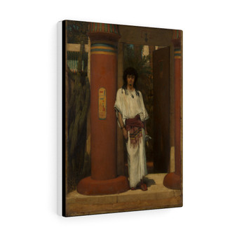  1865, Sir Lawrence Alma-Tadema- Stretched Canvas,An Egyptian in a Doorway, 1865, Sir Lawrence Alma,Tadema, Stretched Canvas,An Egyptian in a Doorway, 1865, Sir Lawrence Alma-Tadema- Stretched Canvas,An Egyptian in a Doorway