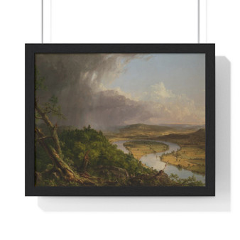  Northampton, Massachusetts, after a Thunderstorm, Thomas Cole American  -  Premium Framed Horizontal Poster,View from Mount Holyoke, Northampton, Massachusetts, after a Thunderstorm, Thomas Cole American  ,  Premium Framed Horizontal Poster,View from Mount Holyoke, Northampton, Massachusetts, after a Thunderstorm, Thomas Cole American  -  Premium Framed Horizontal Poster,View from Mount Holyoke