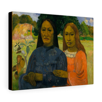 Two Women, 1901 or 1902, Paul Gauguin, French , Stretched Canvas,Two Women, 1901 or 1902, Paul Gauguin, French - Stretched Canvas,Two Women, 1901 or 1902, Paul Gauguin, French - Stretched Canvas