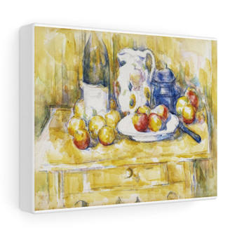  Stretched Canvas,Paul Cézanne's Apples on a Sideboard (1900–1906)- Stretched Canvas,Paul Cézanne's Apples on a Sideboard (1900–1906)