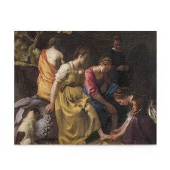 Johannes Vermeer’s Diana and Nymphs , Puzzle (120, 252, 500,Piece),Johannes Vermeer’s Diana and Nymphs - Puzzle (120, 252, 500-Piece),Johannes Vermeer’s Diana and Nymphs - Puzzle (120, 252, 500-Piece)