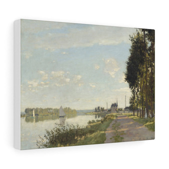 Argenteuil (1872) by Claude Monet: Stretched Canvas,Argenteuil (1872) by Claude Monet, Stretched Canvas