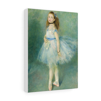 Auguste Renoir,The Dancer,1874 ,  Stretched Canvas,Auguste Renoir-The Dancer-1874 -  Stretched Canvas