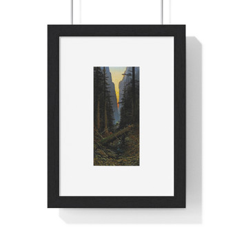 A Disputed Passage (in the Days of '46) by Jules Tavernier  , Premium Vertical Framed Poster,A Disputed Passage (in the Days of '46) by Jules Tavernier  - Premium Vertical Framed Poster