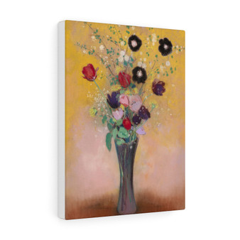  Stretched Canvas,Vase of Flowers (1916) by Odilon Redon - Stretched Canvas,Vase of Flowers (1916) by Odilon Redon 