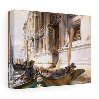 John Singer Sargent's, Gondoliers’ Siesta - Stretched Canvas,John Singer Sargent's, Gondoliers’ Siesta , Stretched Canvas,John Singer Sargent's, Gondoliers’ Siesta - Stretched Canvas