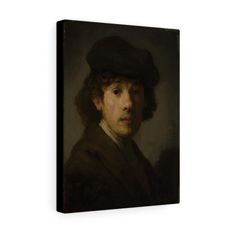 1669) as a Young Man, Style of Rembrandt, Dutch, Stretched Canvas,Rembrandt (1606-1669) as a Young Man, Style of Rembrandt, Dutch- Stretched Canvas,Rembrandt (1606-1669) as a Young Man, Style of Rembrandt, Dutch- Stretched Canvas,Rembrandt (1606