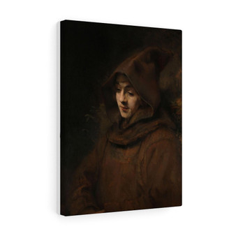  1660 - Stretched Canvas,Rembrandt’s Son Titus in a Monk’s Habit, Rembrandt van Rijn, 1660 , Stretched Canvas,Rembrandt’s Son Titus in a Monk’s Habit, Rembrandt van Rijn, 1660 - Stretched Canvas,Rembrandt’s Son Titus in a Monk’s Habit, Rembrandt van Rijn
