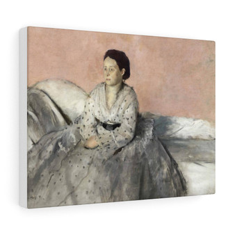   Stretched Canvas,Edgar Degas (French, 1834-1917), Madame René de Gas, 1872- 1873, oil on canvas, Chester Dale Collection  -  Stretched Canvas, 1872- 1873, oil on canvas, Chester Dale Collection  -  Stretched Canvas,Edgar Degas (French, 1834,1917), Madame René de Gas, 1872, 1873, oil on canvas, Chester Dale Collection  ,Edgar Degas (French, 1834-1917), Madame René de Gas